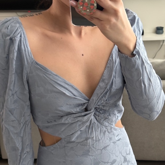 ASTR The Label Lainie Dress | Blue | Size M | Revolve | Midi dress - Picture 11 of 12